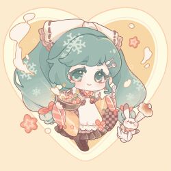 hatsune miku from vocaloid