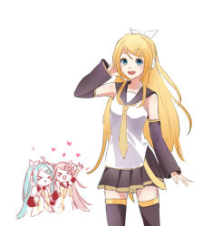 hatsune miku from rin-chan now! (vocaloid)