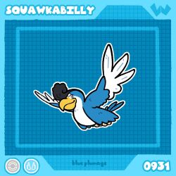 squawkabilly from pokemon