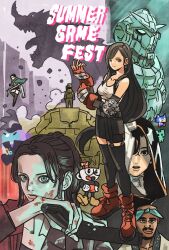 claire redfield from cuphead (game) by takeuchi ryousuke