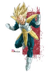 vegeta from dragon ball by beatlo (rodrigo38658978)