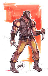 kano (mortal kombat) from mortal kombat by fezat