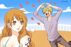 nami (one piece) from one piece by matsuda (louol)
