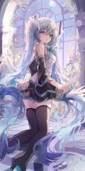 hatsune miku from vocaloid