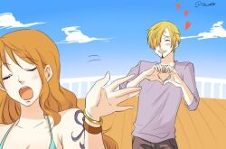 nami (one piece) from one piece by matsuda (louol)