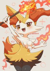 braixen from pokemon