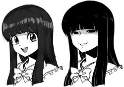 houraisan kaguya from touhou by space jin