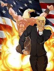 donald trump from jojo no kimyou na bouken