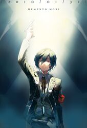 arisato minato from persona by shrie