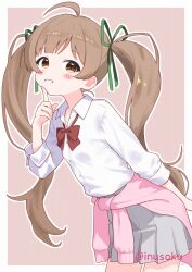 hakozaki serika from idolmaster