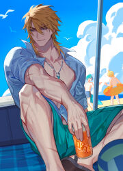 aether (genshin impact) from genshin impact by tooaya