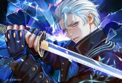vergil (devil may cry) from devil may cry (series) by henoopd