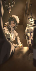 dazai osamu (bungou stray dogs) from bungou stray dogs