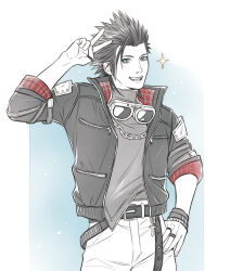 zack fair from final fantasy by crylin6