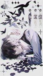 dazai osamu (bungou stray dogs) from bungou stray dogs by baocaizi