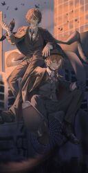 dazai osamu (bungou stray dogs) from bungou stray dogs
