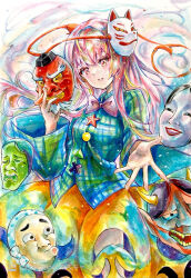 hata no kokoro from touhou