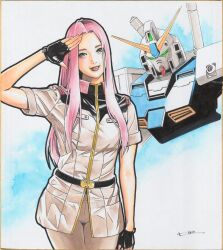 christina mackenzie from gundam by ikeda kazuhiro