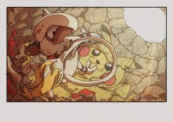 pikachu from pokemon by onamuzi illust