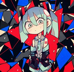 hatsune miku from vocaloid by tera