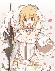 saber bride from fate/grand order by rabi