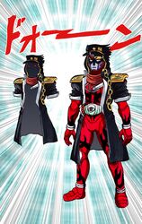 kamen rider ghost from jojo no kimyou na bouken by tatsumi kei (t k)