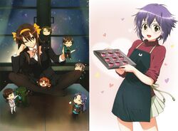 asahina mikuru from nagato yuki-chan no shoushitsu