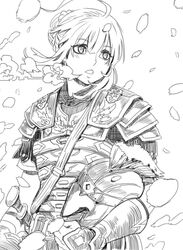 saber extra from fate/extra by drawfag