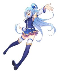 aqua (konosuba) from kono subarashii sekai ni shukufuku wo! by steelleets