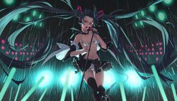 hatsune miku from vocaloid by amberely