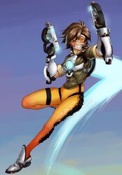 tracer (overwatch) from overwatch by finalcake