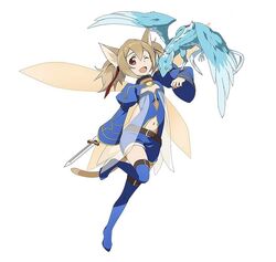 pina (sao) from sword art online by pina