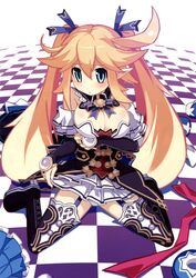 noire from attouteki yuugi mugen souls by nanameda kei