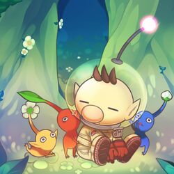 olimar from pikmin by kashiri kurosuke