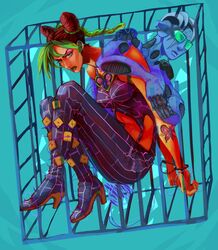 kuujou jolyne from jojo no kimyou na bouken by gehirnkaefer