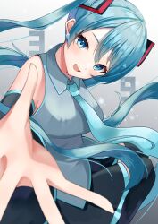 hatsune miku from vocaloid