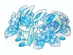glaceon from pokemon by non (kumakawayusu)