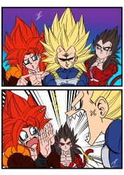 gogeta from dragon ball by yuuri (fukuroudou)