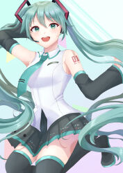 hatsune miku from vocaloid