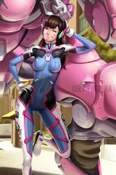 d.va (overwatch) from overwatch by iury padilha