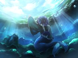 wakasagihime from touhou by umino (anesthesia)