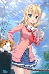 wakasa reo from high school fleet by kokage