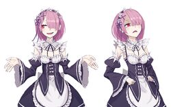 ram (re:zero) from re:zero kara hajimeru isekai seikatsu by papaia (quentingqoo)