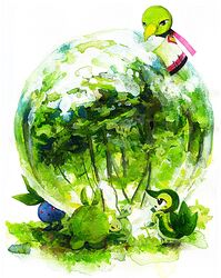 budew from pokemon by wanwannyaaaura