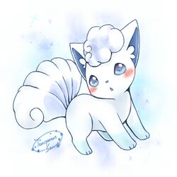 alolan vulpix from pokemon