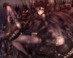 isolated island oni from kantai collection by onboro (clunker)