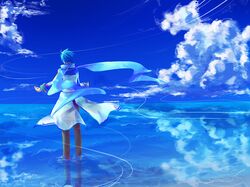 kaito from vocaloid by k-ko