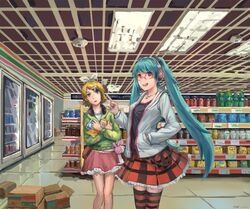 hatsune miku from 7-eleven