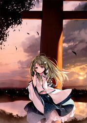 kochiya sanae from touhou by ke-ta