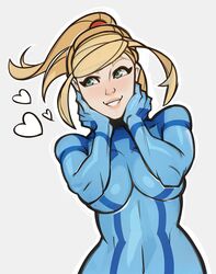 samus aran from metroid by splashbrush